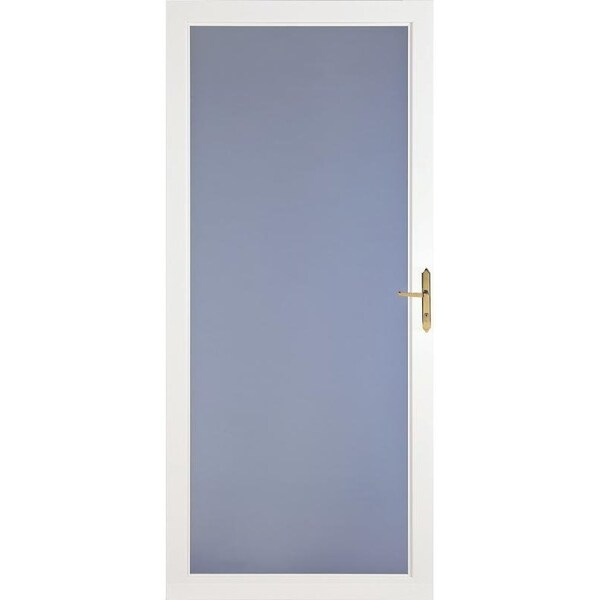 Larson Storm Door, 36 in W, 81 in H, White 35004032 Zoro